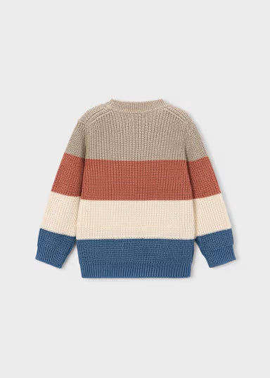 Maglione Righe Color