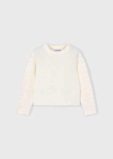 Maglione Pelo Ecru