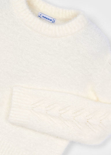 Maglione Pelo Ecru