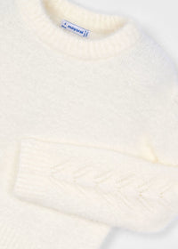 Maglione Pelo Ecru