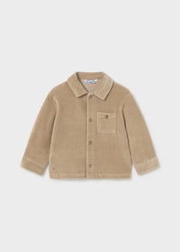 Camicia Velluto Nocciola