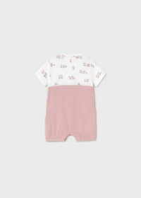 Pagliaccetto Salopette Rosa Baby