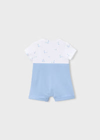 Completo Neonato 2 Pezzi Azzurro