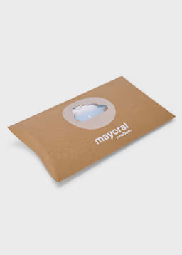 Completo Neonato 2 Pezzi Azzurro