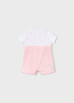 Completo Neonato 2 Pezzi Rosa