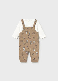 Tutina Salopette Jacquard Arachide