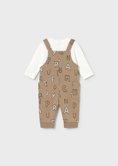 Tutina Salopette Jacquard Arachide