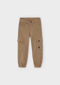 Pantalone Cargo Caramello