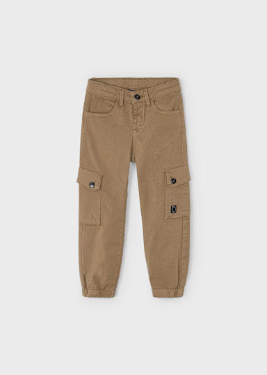 Pantalone Cargo Caramello