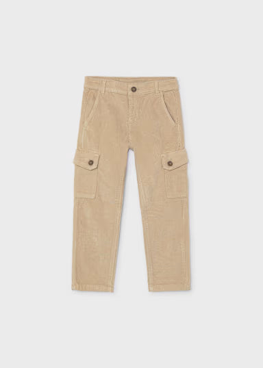 Pantalone Cargo Panno Cereale