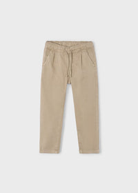 Pantalone Chino Jogger Anacardo