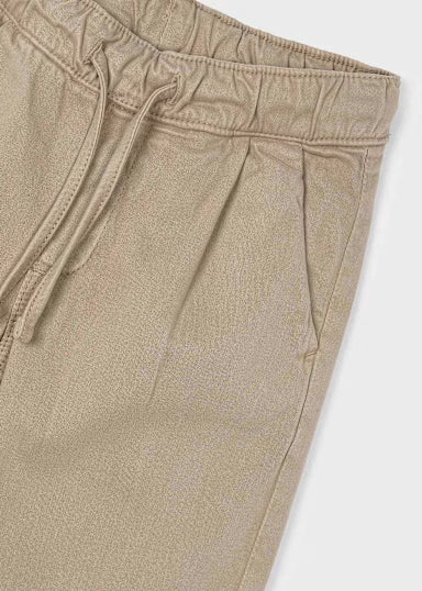 Pantalone Chino Jogger Anacardo