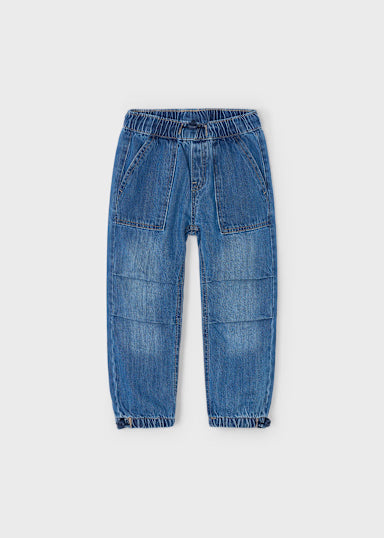 Pantalone Denim Parachute Mezzo