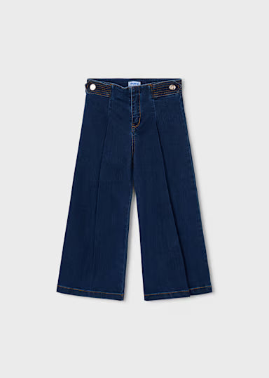 Pantalone Denim Jeans Blu Notte