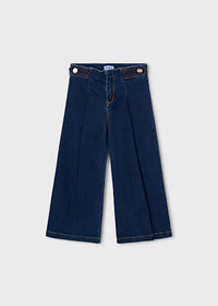 Pantalone Denim Jeans Blu Notte