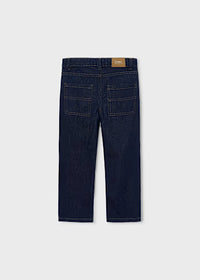 Jeans Denim Wide Fit Blu