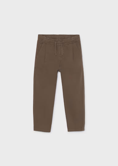 Pantalone Chino Jogger Cacao