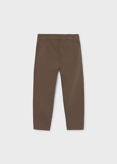 Pantalone Chino Jogger Cacao