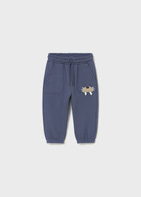 Pantalone Felpa Blu Scuro
