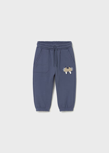 Pantalone Felpa Blu Scuro