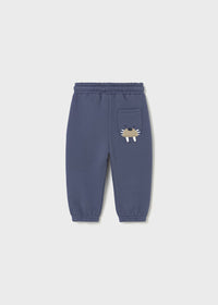 Pantalone Felpa Blu Scuro