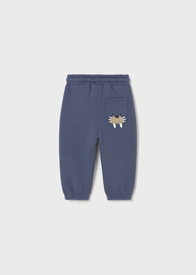 Pantalone Felpa Blu Scuro