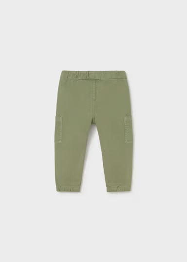 Pantalone Jogger Cargo Verde