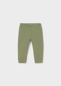 Pantalone Jogger Cargo Verde