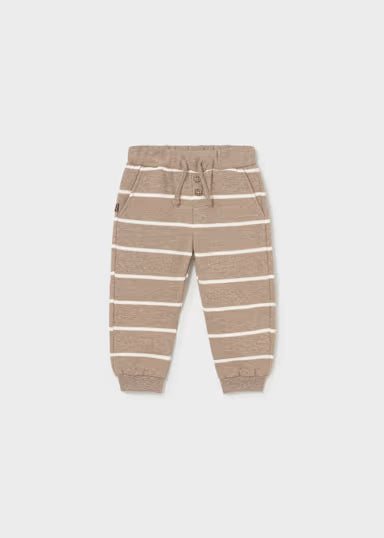 Pantalone Righe Avana