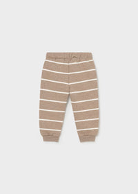 Pantalone Righe Avana