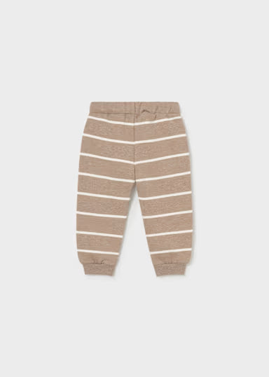 Pantalone Righe Avana