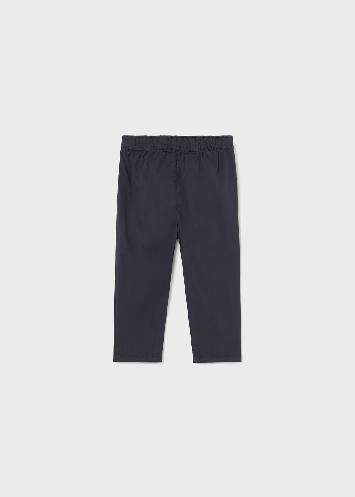 Pantalone Popeline Elastan Marino