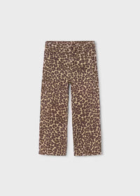 Pantalone Largo Maculato Castagna