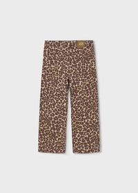 Pantalone Largo Maculato Castagna