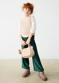 Pantalone Velluto Verde