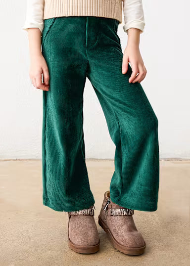 Pantalone Velluto Verde