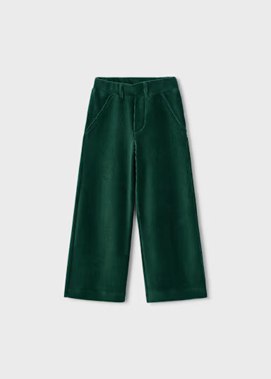 Pantalone Velluto Verde