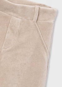 Pantalone Velluto Beige