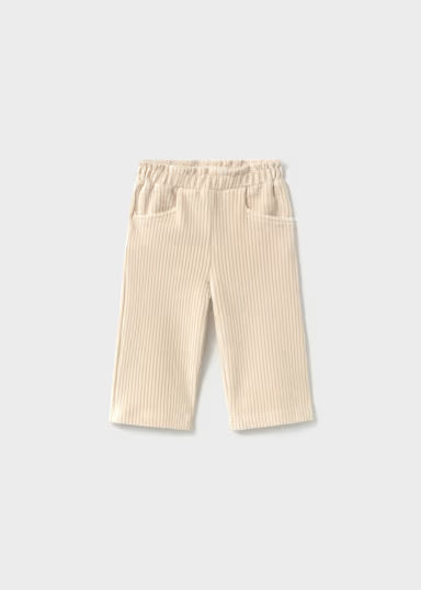 Pantalone Velluto Panna