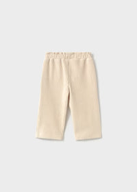 Pantalone Velluto Panna
