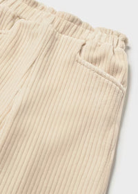 Pantalone Velluto Panna