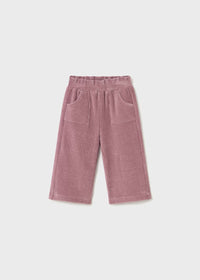 Pantalone Lungo Punto Panno Orchidea