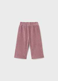 Pantalone Lungo Punto Panno Orchidea