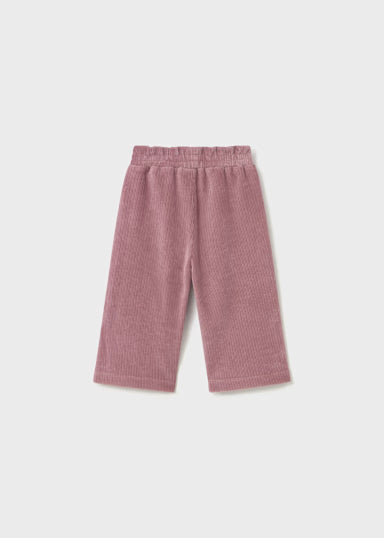 Pantalone Lungo Punto Panno Orchidea