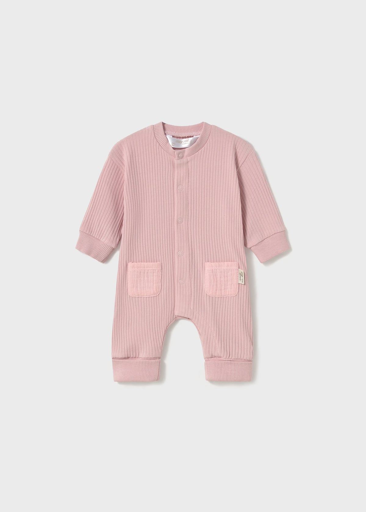 Pagliaccetto Lungo Senza Pied Rosa Baby