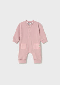 Pagliaccetto Lungo Senza Pied Rosa Baby