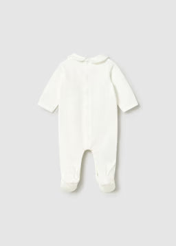 Tutina Intera Neonato Bianco Panna