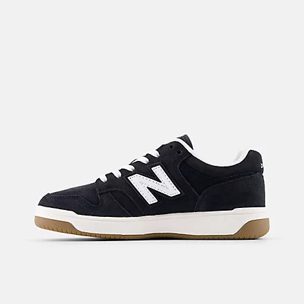 Scarpa 480 Suede Nero Laccio (dal 28 al 35)