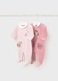 Set 2 Pagliaccetti Ciniglia Orchidea