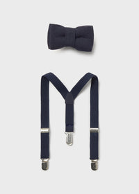 Set Bretelle E Papillon Marino